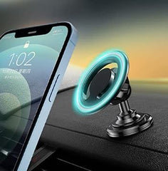 360° Magnetic Car Phone Holder – Strong Grip, Full Rotation