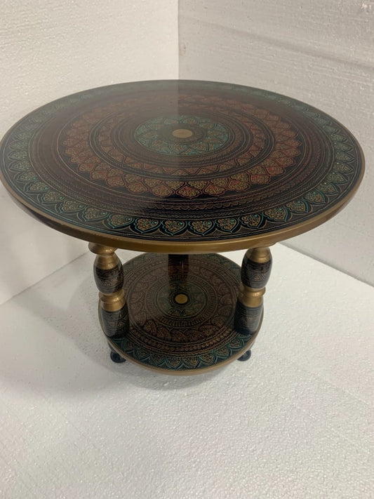Wooden Coffee table (Hand painted)