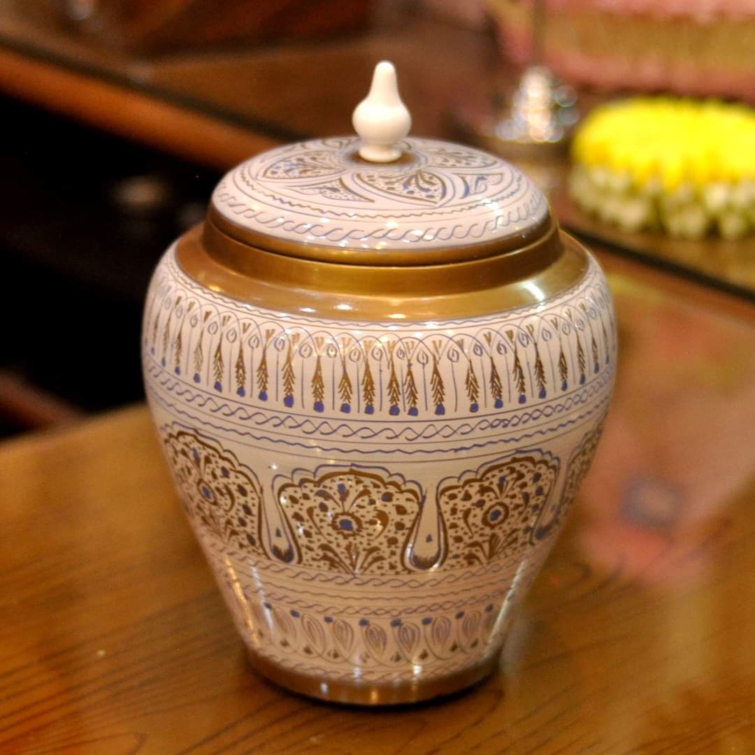 Wooden Candy jars (painted)
