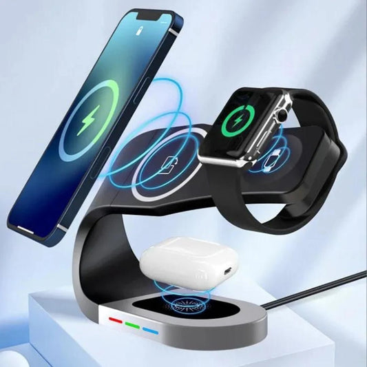 Magnetic Suction Wireless Charger Y35 with Fast Charging and Stability
