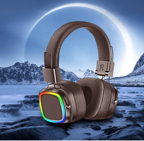 Stereo Headset V5.3 with Bluetooth, Noise Cancellation, and Mic